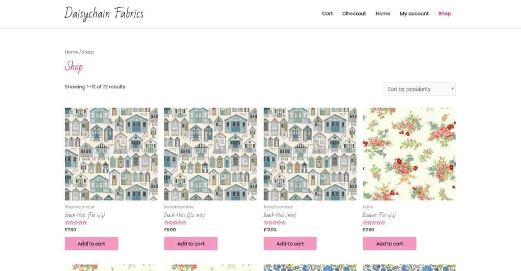 Ecommerce website idea by Blue Orbit Web Design