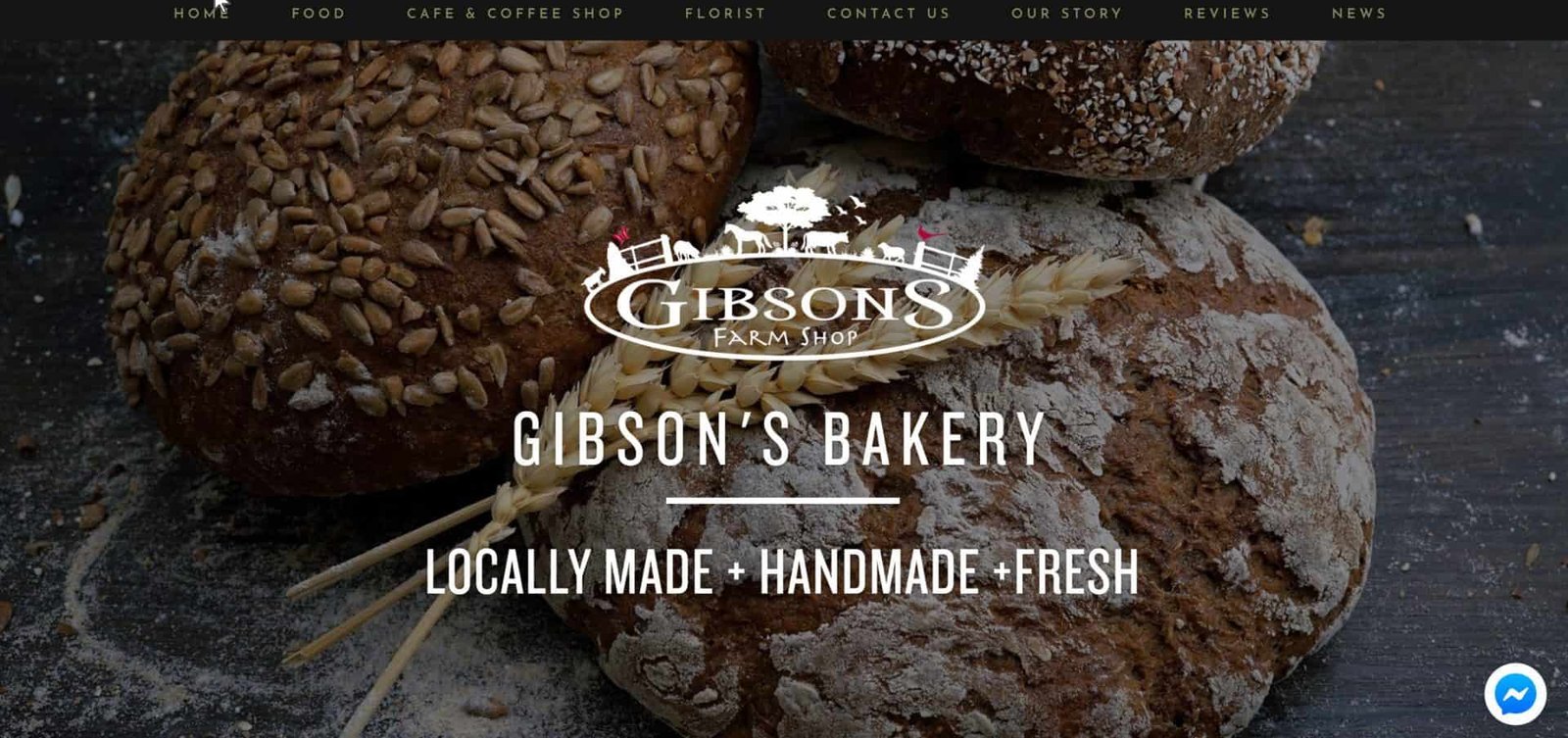 Bakery Website Design Idea by Blue Orbit Web Design