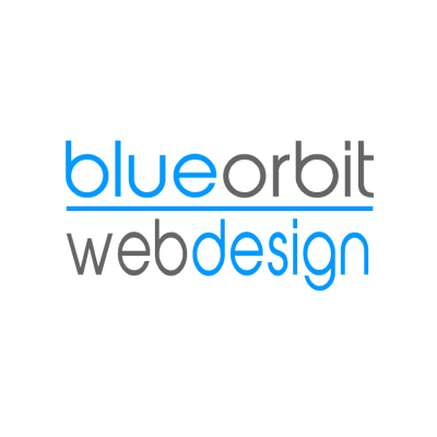 Blue Orbit Web Design Logo